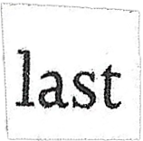 last